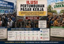 Ilusi Pertumbuhan Pasar Kerja di Balik Turunnya Pengangguran